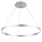 Dweled Sirius 31in LED Pendant 3000K in Brushed Aluminum PD-811 - alternate 1